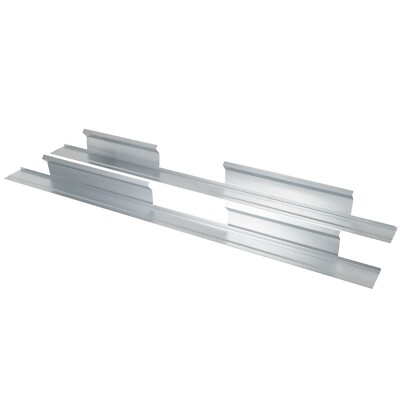 PAIR Slip-on Rocker Panels For 2004-2008 Ford F150 F-150 Super Crew or Crew Cab