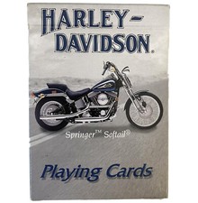 2002 Harley Davidson Springer Softail Playing Cards Complete Set Motorcycle