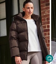 Next Elements Brown Puffer Jacket