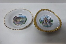 WESTMINSTER CHINA PORCELAIN SOUVENIR DISHES WAVE ROCK WA & VICTORIA SQ FOUNTAIN 