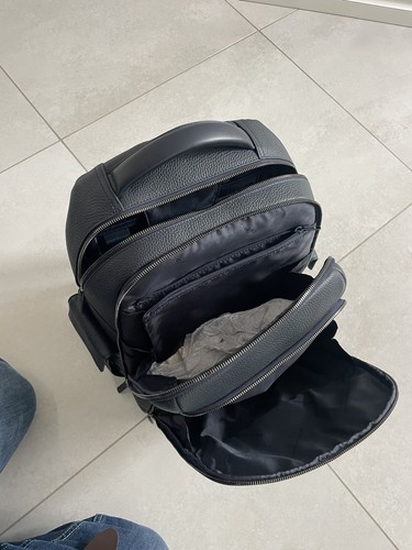 ZAINO PIQUADRO zaino porta pc in pelle Blu CA3444S86 BLU - Foto 7 di 8