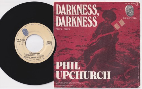 Phil UPCHURCH * Darkness * FUNK ACID-JAZZ FUSION * 1972 French 45 * Listen! - Picture 2 of 2