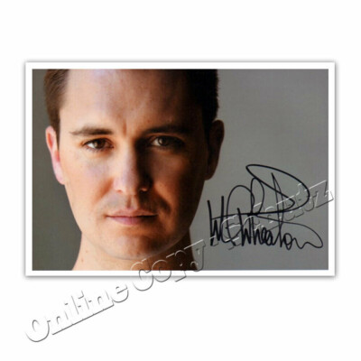 Wil Wheaton + Wesley Crusher aus Star Trek: The Next Generation   Autogrammfoto 