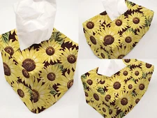Sunflowers Tissue Box Cover 