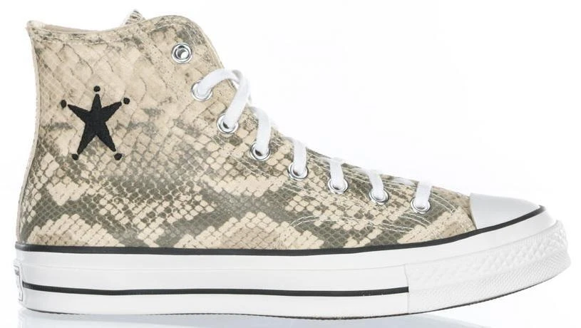 Stussy x Converse Chuck 70 High Snakeskin for Sale | Authenticity