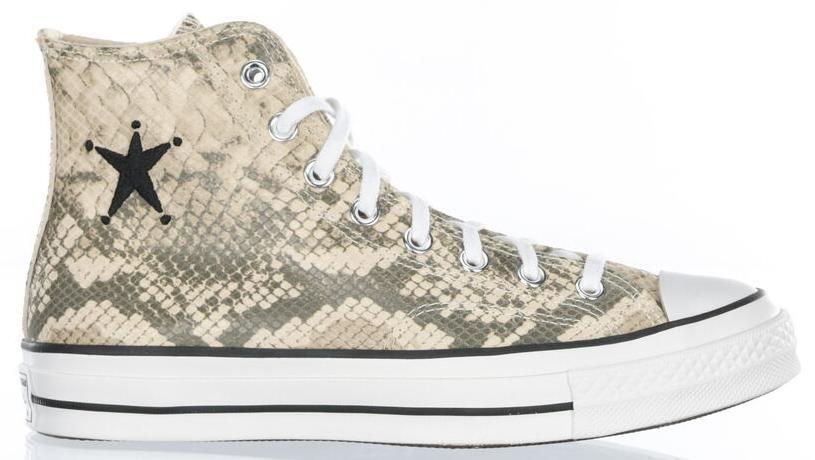 Stussy x Converse Chuck 70 High Snakeskin for Sale | Authenticity