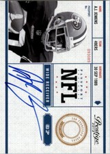 2012 Prestige NFL Passport Autographs #1 A.J. Jenkins AUTO - NM-MT