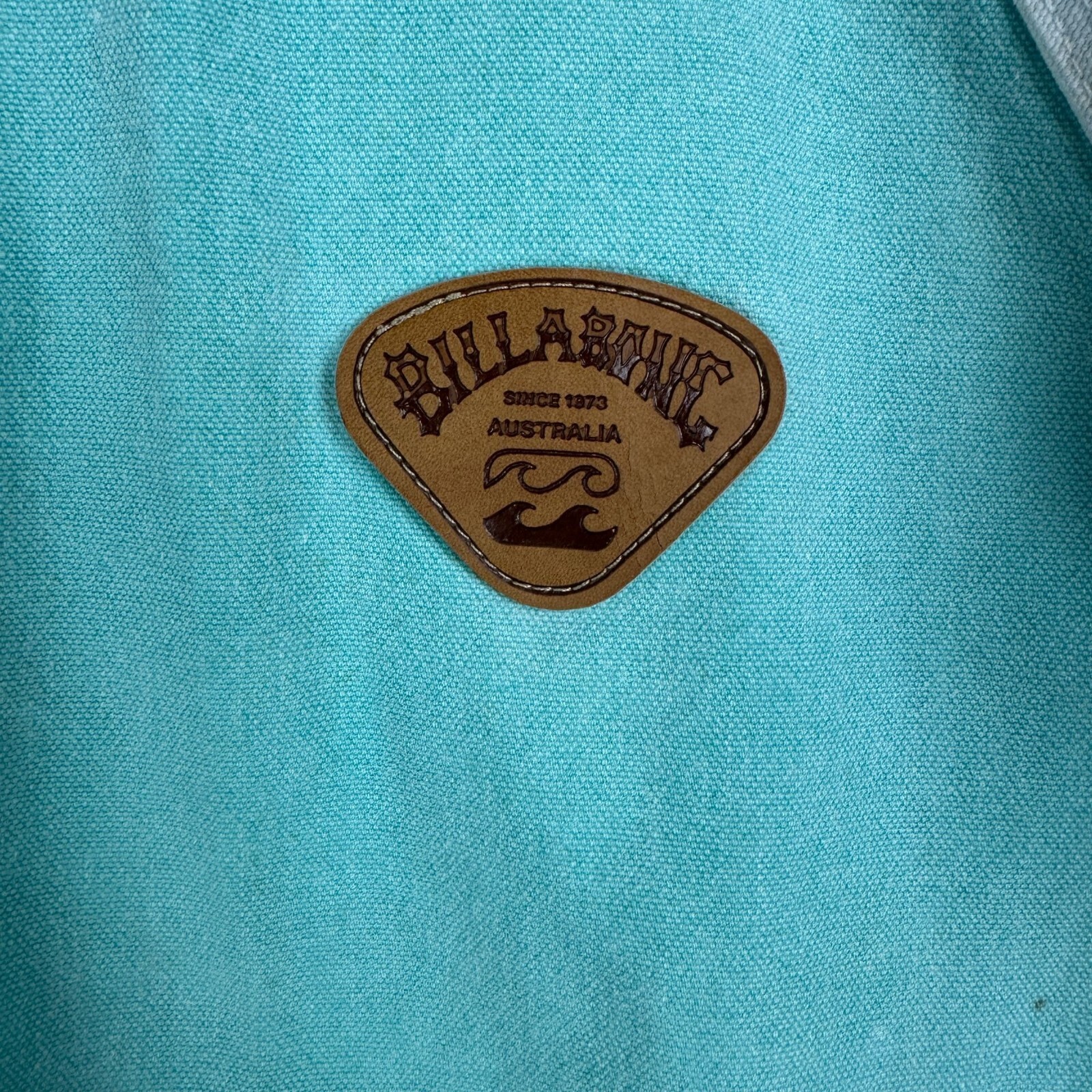 ARC'TERYX Giacca Billabong Vintage Uomo X Large Surf Skate Bicolore Acqua e Bianco Snap