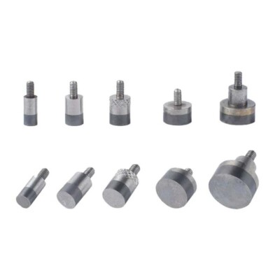 Flat Contact Points for Dial Thickness Gauge with Tungsten Carbide Construction