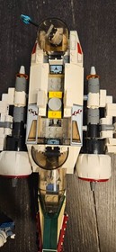 LEGO Star Wars: Arc-170 Fighter (7259) with minifigs and manual