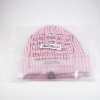 Supreme Overdyed Beanie Pink SS25 BRAND NEW SEALED Small Box Logo