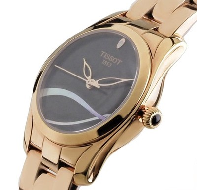 Tissot Damen Uhr  30  mm Ø  T-Lady  T-Wave  T1122103305100 Neu OVP