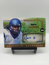 2016 Sage Hit Gold Maurice Harris Rookie Autograph #10/250