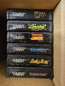 Lot Of 6 Colecovision Video Games