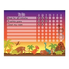 Kid  s Dry Erase Whiteboard Chore Chart  Removeable and Restickable Adhesive ...