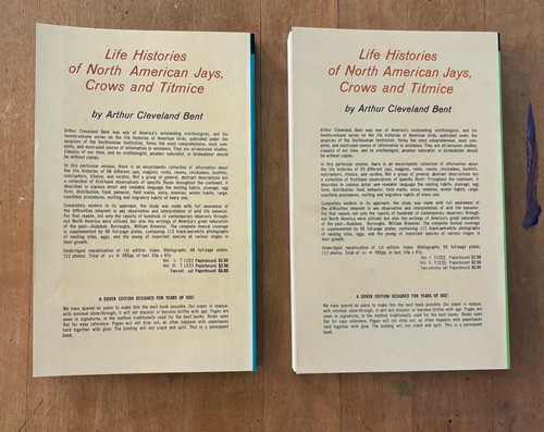 Life Histories of North American Birds Species~19 Vol. Lot~Arthur Cleveland Bent - Picture 10 of 21