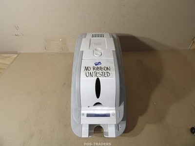 IDP SMART-50S High Resolution ID Card Printer 300dpi USB -UNTESTED / EXCL RIBBON