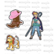 Disney Toy Story In Charge 3 pc nn Premade Scrapbook Paper Piece die cut