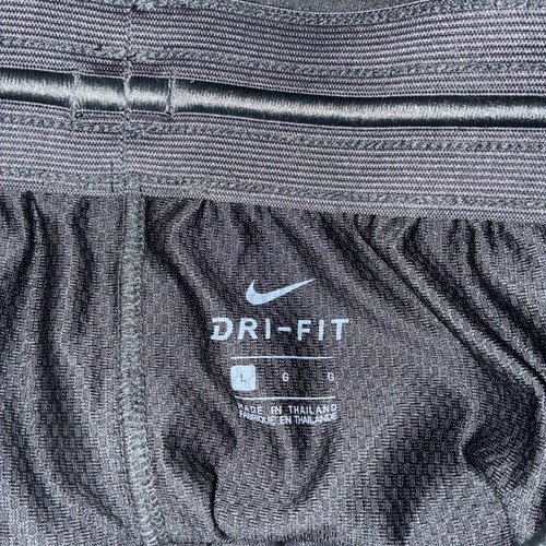 Nike Dri-Fit Basketball Shorts Men's L Black Camo 9” Los Angeles Lakers Patch - Picture 7 of 11