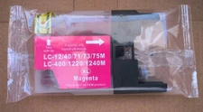 Unbrande New Ink Cartridge MAGENTA Brother LC-12/40/71/73/75M LC-400/1220/1240M