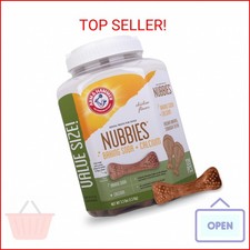 Arm  Hammer for Pets Nubbies Dental Treats for Dogs with Baking Soda and Calciu