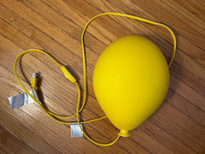 Vintage Ikea Drömminge YELLOW Balloon Wall Light Night Light Childs Room