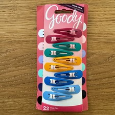 Goody Hair Accessories 22 pcs Snap Clip Metal Pastel Color