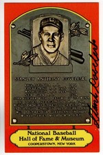 Stanley Coveleski Signed Autographed HOF Postcard Indians Senators JSA AI69360