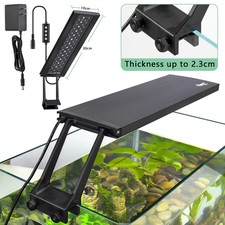 hygger Bright LED Aquarium Light Freshwater Plant Fish Tank Clip-on Grass Light