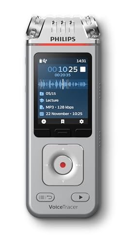 Philips DVT4115 8GB Digital Voice Tracer - Picture 2 of 3