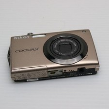 Exc   Nikon COOLPIX S4000 Bronze 12.0MP Touch Panel w/ Battery US Tax Include