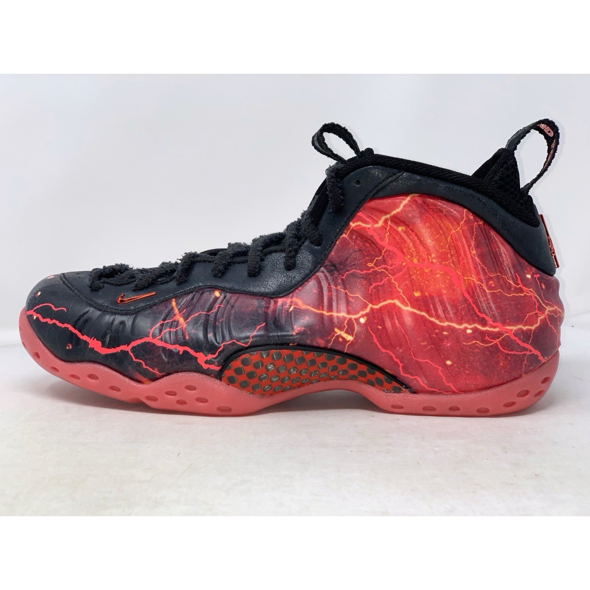 Nike Air Foamposite One 'Stranger Things' Black Red Sneakers, Size