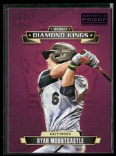 2021 Panini Diamond Kings Ryan Mountcastle Debut Diamond Kings Artist Proof Blue