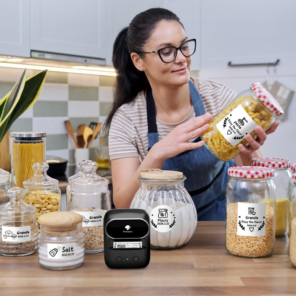 Bluetooth Thermal Label Maker M108 for Home Office & Small Business Bluetooth Thermal Label Maker M108 for Home Office & Small Business