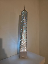One World Trade Center LED Lamp 60cm NYC Skyscraper Model Freedom Tower