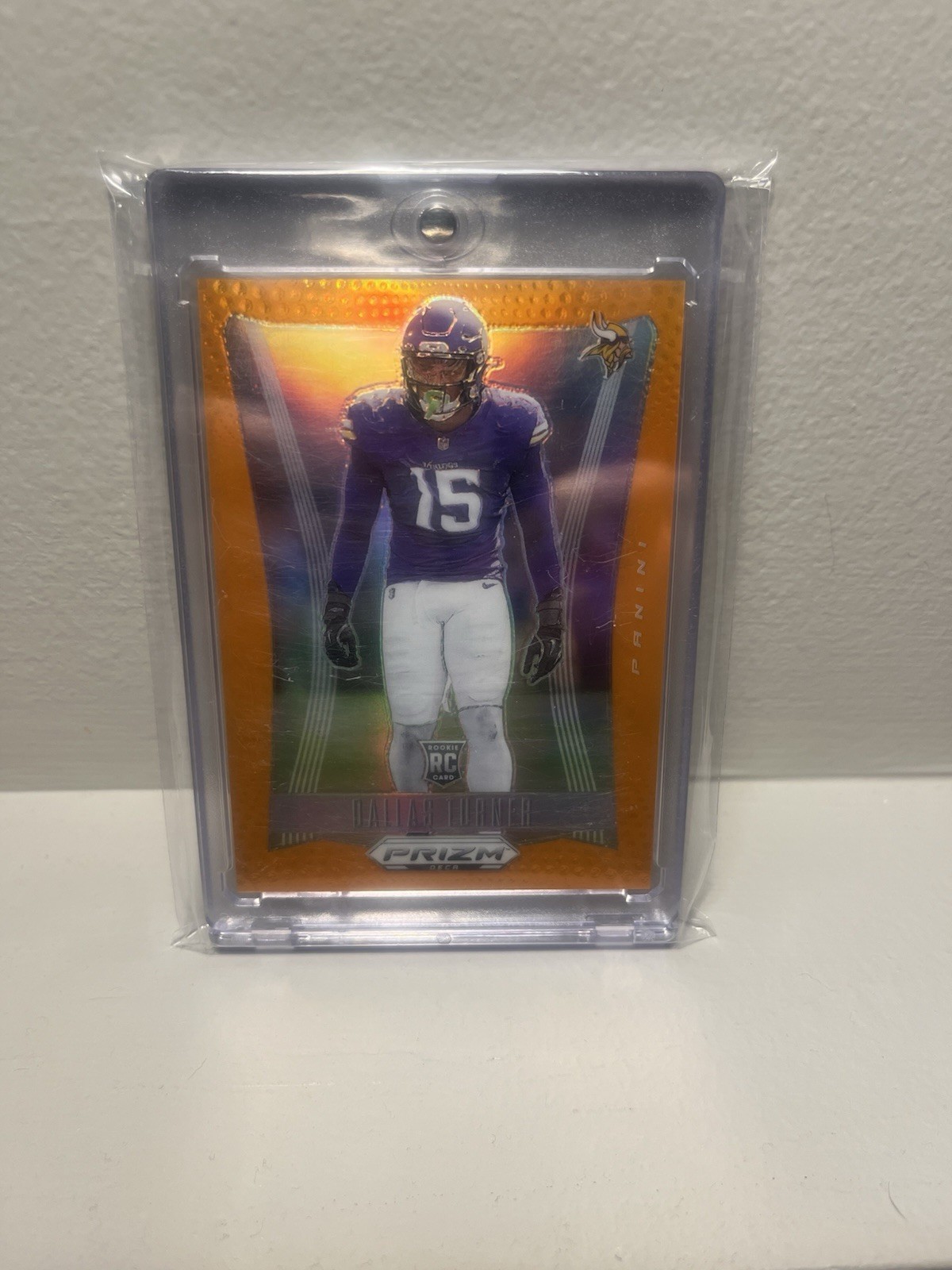2024 Panini Prizm Deca - Dallas Turner #205 Orange Prizm /49 (RC)