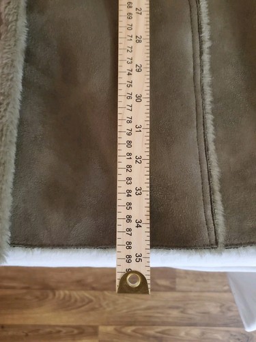 Vtg Look Penny Lane Coat Women's Size 1XL Shaggy Faux Fur Outerwear Y2K Toggle - Picture 12 of 14