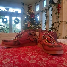 Mens Size 13 Rare Clarks Originals Wallabee Evo Stranger Things The Upside Down