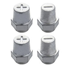 Female Lead Battery Terminal Post Adapter 4 Pack 5/16-18 Thread Charging