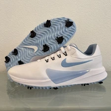 Nike Victory Pro 4 White Psychic Blue Golf Shoes FZ7611-101 Men's Size 12 New