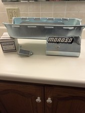 New Moroso 20196 Oil Pan Sbc Stroker Windage Tray High Capacity Chevy 327 406