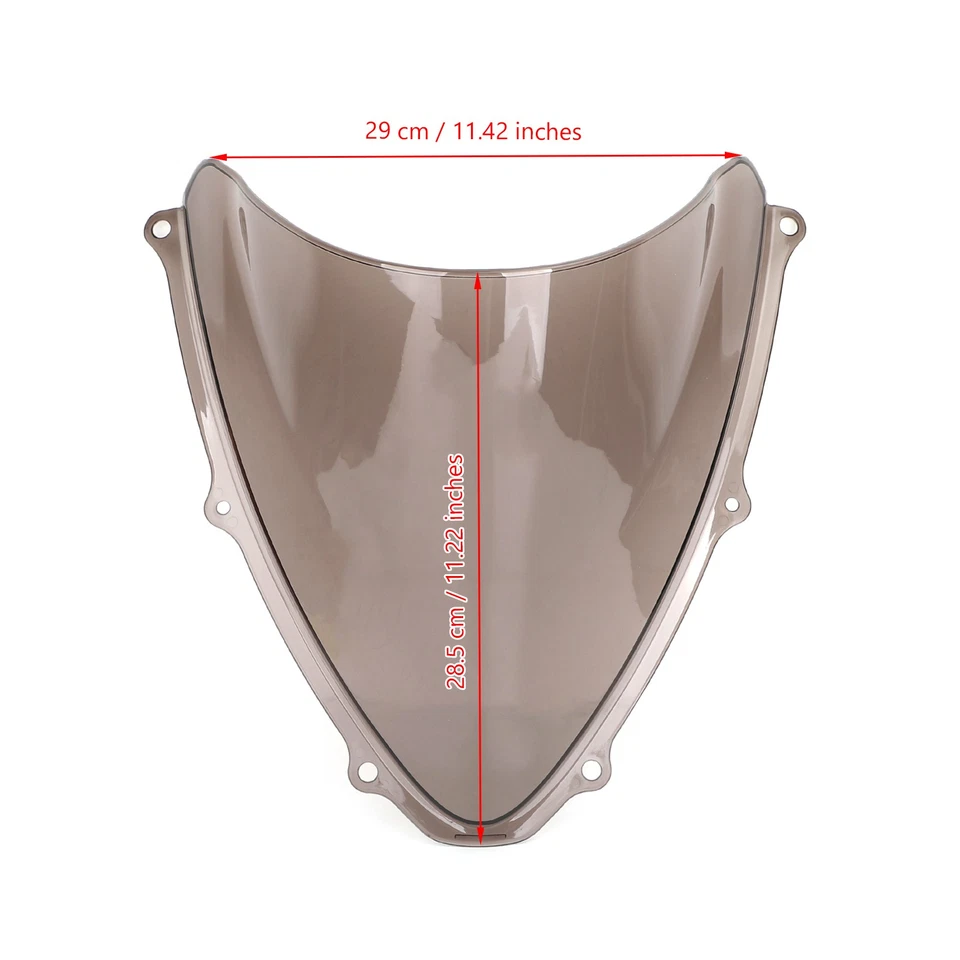 Parabrisas apto para Suzuki GSXR 600/750 2006-2007 K6 Smoke Foto 4 de 4