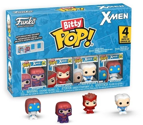 Funko Bitty POP!: X-Men - Magneto 4-Pack [New Toy] Vinyl Figure, Collectible
