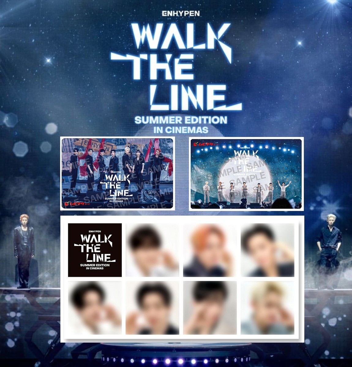 ENHYPEN MOVIE JAPAN WALK THE LINE SUMMER EDITION in CINEMAS | eBay