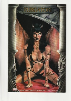 Purgatori: Mischief Night #1 (2001)- Chaos Comics, Matt Hughes Painted Cvr