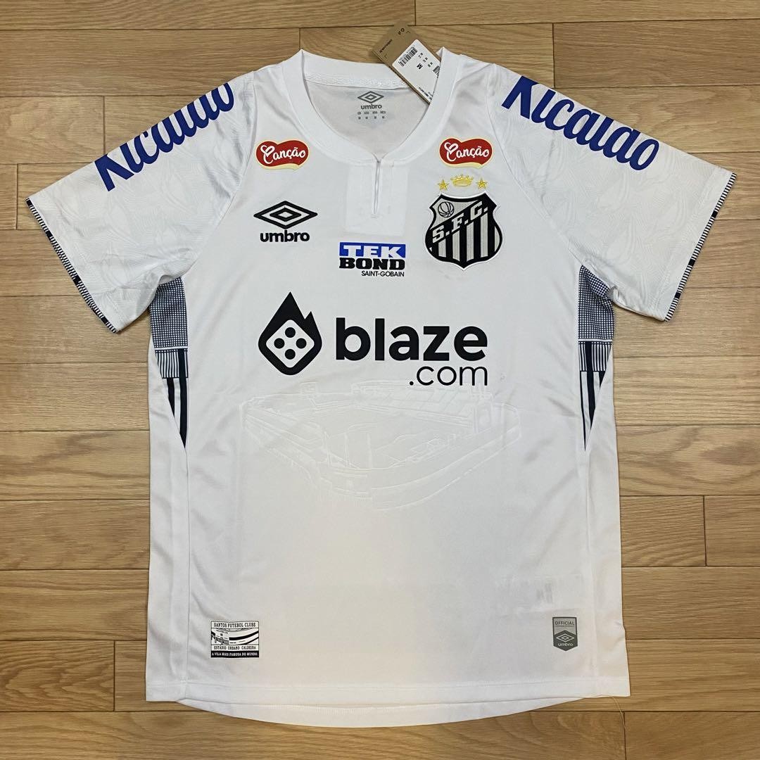 UMBRO Santos FC 24/25 Home Short Sleeve Uniform Jersey M
