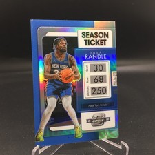 Julius Randle 2021-22 Panini Contenders Optic Silver 9 New York Knicks EX Corner