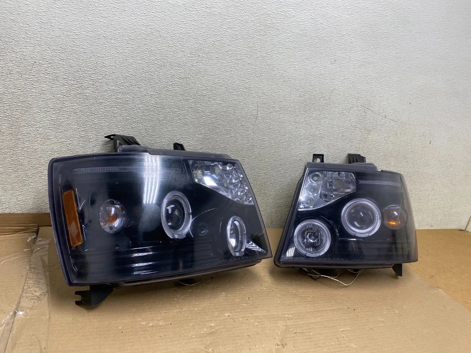 Комплект светодиодных фар 2007–2013 Chevrolet Suburban Tahoe левая + правая U0770 DG - Изображение 3 из 4