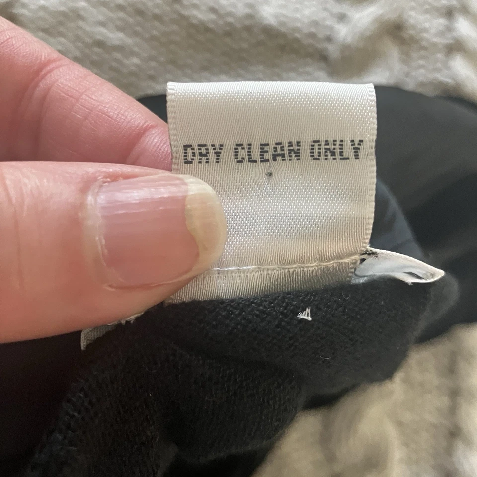 Suéter Top Barney’s New York Negro Mezcla Seda Para Mujer Talla L Manga Corta Foto 4 de 4