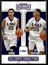 Ben Simmons /Tim Quarterman 2016 Draft Picks Collegiate Connections LSU Tigers